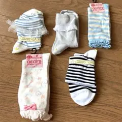 CRT CUTE 、tutuannaソックス 5足セット