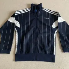 美品　adidas アディダスオリジナル　ブラックストライプジャージ