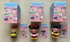 ミッキー&フレンズ　プールパーティーシリーズ ミッキー、ミニー、デールのセット