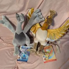 ポケモン プレミアムぬいぐるみ ルギア ホウオウ 2点セット - メルカリ