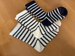 新品　ラソックス　3足セット　ボーダー 26-28cm