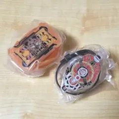 2個セット 仮面ライダーシリーズ 光る！変身ベルトブレス カプセルトイ ガチャ