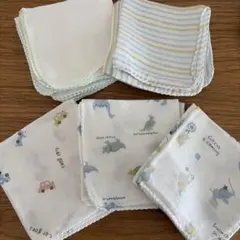 【未使用品】ガーゼ　16枚セット　男の子　出産準備品　ベビー用品