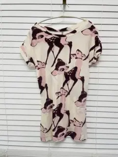 あちゃちゅむ　バンビ　tシャツ　36 Mサイズのサムネイル