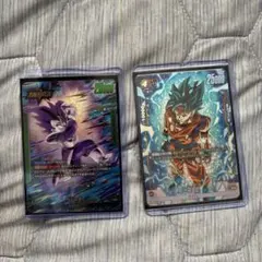 ドラゴンボール フュージョンワールド ベジータ 孫悟空 2枚セットのサムネイル