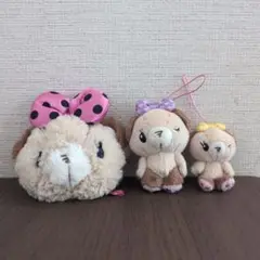 サンリオ　ミスベアーズドリーム　3点セット　ポーチ　マスコット
