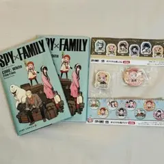 SPY×FAMILY 映画入場特典冊子2冊　くら寿司コラボ　消しゴム　缶バッジ