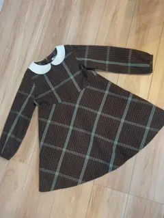 B:MING by BEAMS チェック柄ワンピース 120