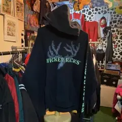 最終価格　黒　パーカー　オーバーサイズ　アメカジ　ストリート