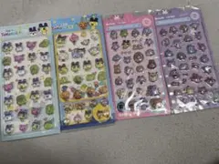 たまごっち　硬いシール　空気シール　4点セット