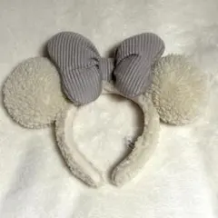 ディズニー　カチューシャ　ボア　もこもこ