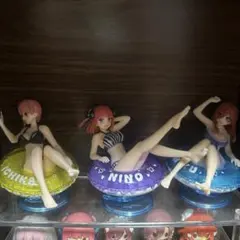 五等分の花嫁∬ Aqua Float Girls フィギュア 3人