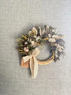 ドライフラワーハーフリースa20