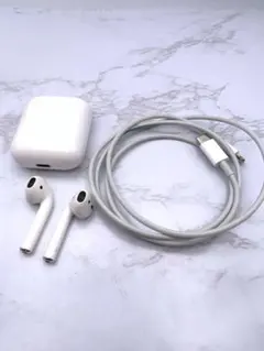 【稼動】Apple AirPods（第2世代） A2031 充電ケース付き