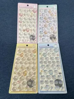 ちいかわ　ボンボンドロップシール　4枚セット