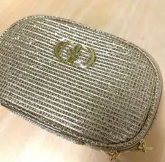 新品 未使用　DIOR ポーチ ゴールド ディオールのサムネイル