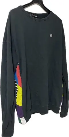 aldizs アールディーズ黒BLACKトレーナー スウェット