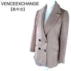 完売品★ヴァンスエクスチェンジ　pコート　ポリエステル　美シルエット　M 上質