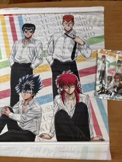 幽遊白書 タペストリー 2本セット　当時物 2026年最新】幽遊白書 タペストリーの人気アイテム - メルカリ