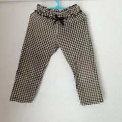 seraph　チェック柄パンツ 100