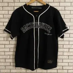 バックチャンネル ベースボールシャツ M ブラック 90s 00s 初期のサムネイル