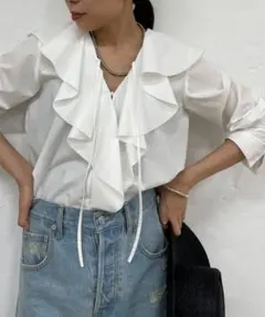 Ameri 2WAY LADY FISHBONE MINI BLOUSE - メルカリ