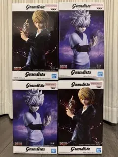 【未開封・ダンボール発送】クラピカ/キルア フィギュア 2種4個セット