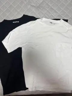 UNIQLO XL Tシャツ 2枚セット ホワイト ブラック