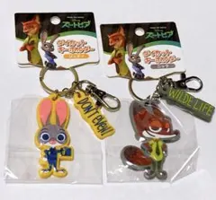 ズートピア ダイカットキーホルダー ニック ジュディ