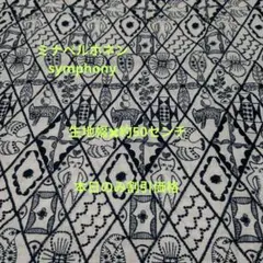 ミナペルホネン　symphonyシンフォニー　ホワイト　ハギレ　本日のみ割引