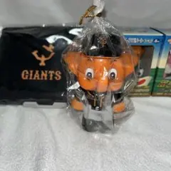 GIANTS マスコットフィギュアとトートバッグセット