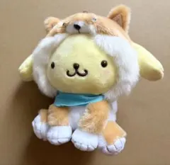 ポムポムプリン 干支 馬 ぬいぐるみ キーホルダー キーチェーン付き