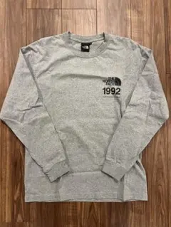 ノースフェイス ロンT グレー L
