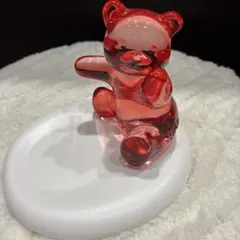 SK-II 赤いクマのアクリル置物