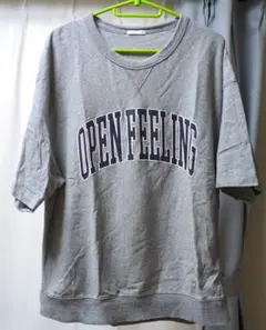 GU OPEN FEELING スウェット グレー　メンズのサムネイル