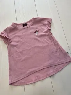 Tシャツ　キッズ　ミニー　ベビードール　ピンク