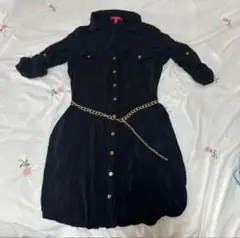 GUESS ブラック シャツワンピース XSのサムネイル