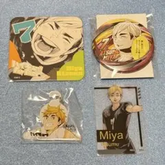 ハイキュー!! 宮侑 ファンパーク 缶バッジ コースター