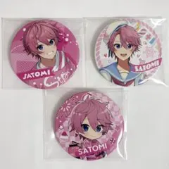 すとぷり さとみ 缶バッジ 2023 夏