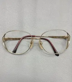 Yves Saint Laurent メガネ フレーム ゴールド