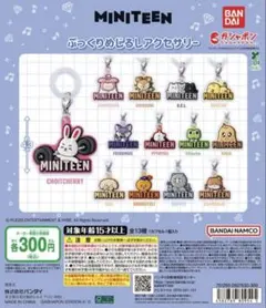 新品 MINITEEN ぷっくりめじるしアクセサリー 全種類 コンプリート