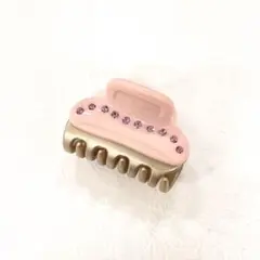 ジャンク品 acca ヘアクリップ パールベージュ ラインストーン - メルカリ