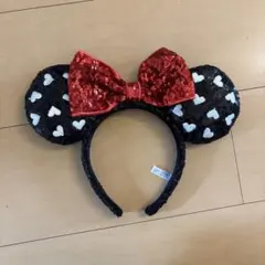ミニー　カチューシャ ハートスパンコール