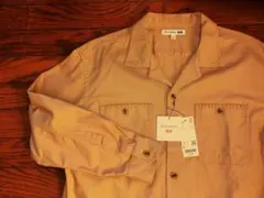 ユニクロ jwアンダーソン ツイルオーバーサイズワークシャツjwanderson