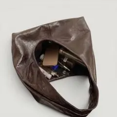 Slouchy Hobo Bag ショルダーバッグ y2k 茶 kmb9-6 - メルカリ