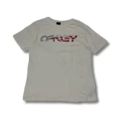 00s OAKLY ロゴTシャツ　ノームコア y2k