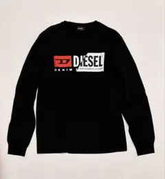 DIESEL T-DIEGO-LS-CUTY 長袖カットソー ブラックのサムネイル