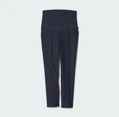 美品 ネイビー スマートアンクルマタニティパンツ Mのサムネイル