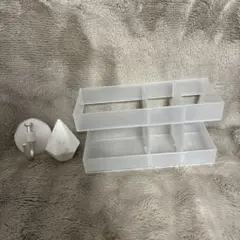 無印良品 ペンブラシスタンド ＋吸盤フック＋スリーコインズ珪藻土湿気置物 セット