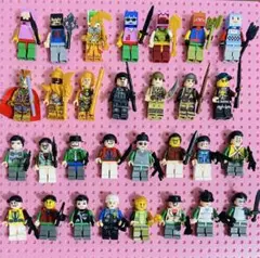 【3】　レゴ互換品　ミニフィグ被り無し30体セット